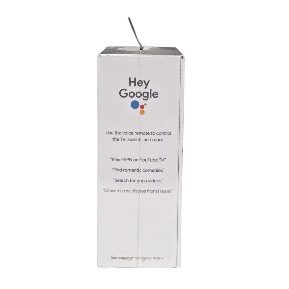 Chromecast with Google TV‎ 4K HDMI Plug & Play Content Streaming with Remote NEW